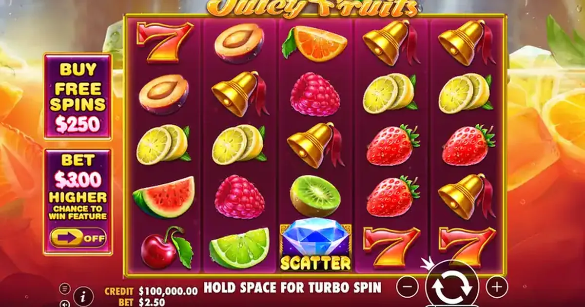 Statistics Block Randomization Juicy Fruits Slot Review - 96.51% RTP, 5000x Max Win